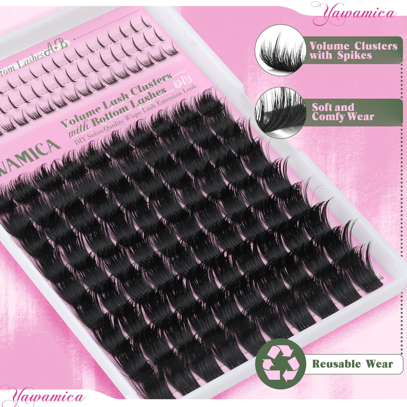 Yawamica reusable faux mink lashes offer consistent wear and value over time.