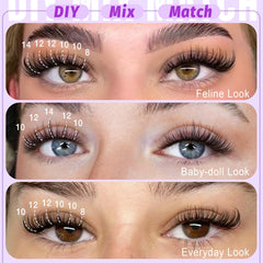 Yawamica ultralight clusters 0.05g for easy application