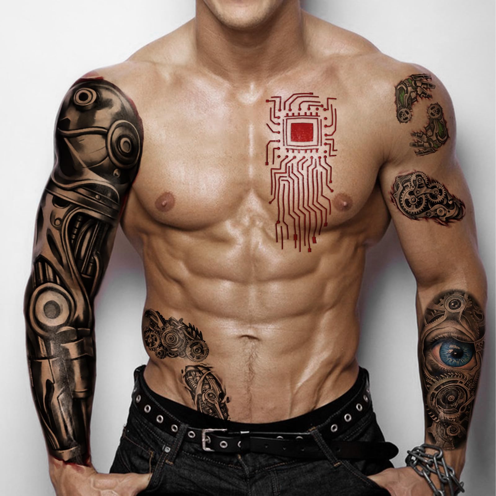 Yazhiji adult cosplay tattoo design suitable for festivals