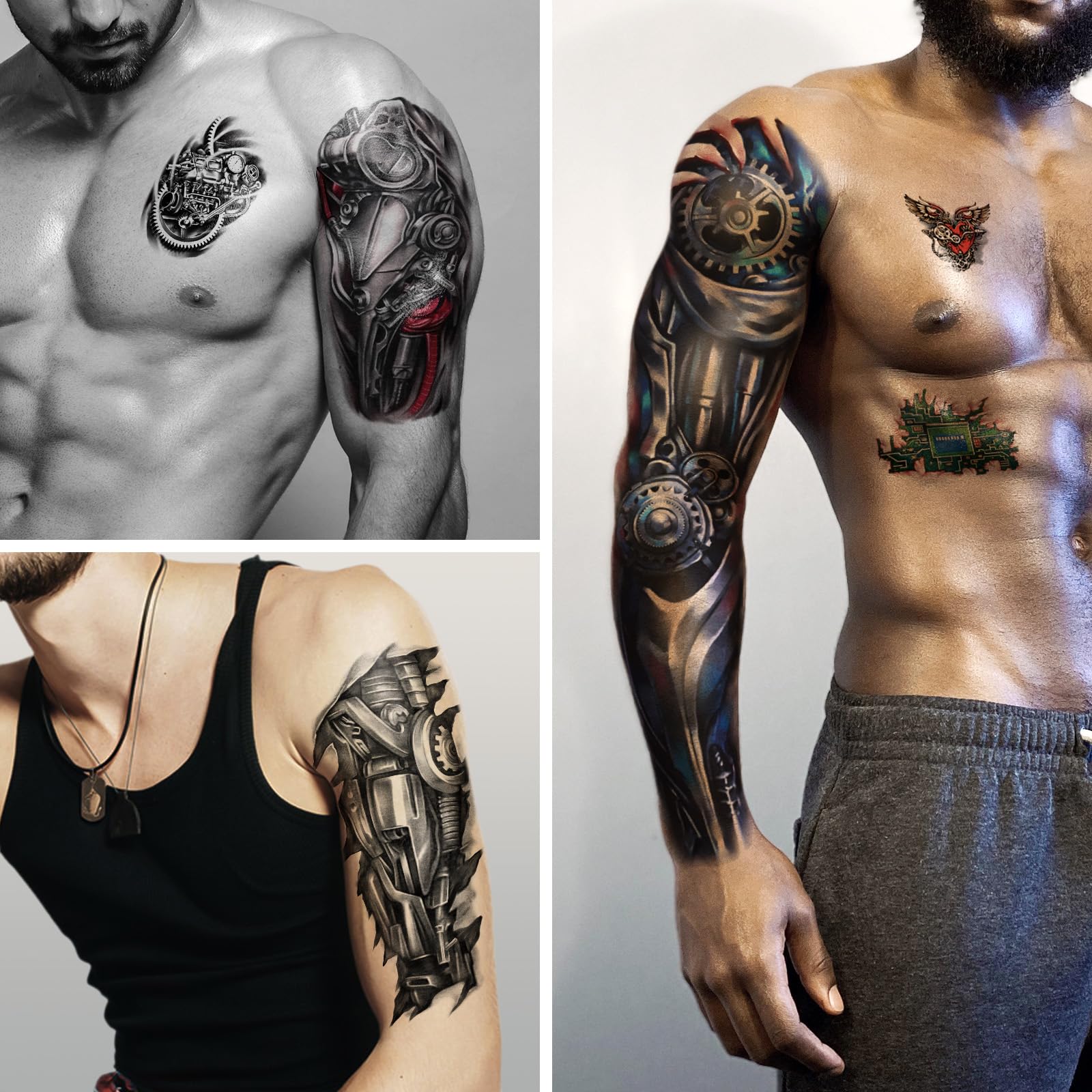 Yazhiji festival-ready tattoo sleeve for concerts and parties
