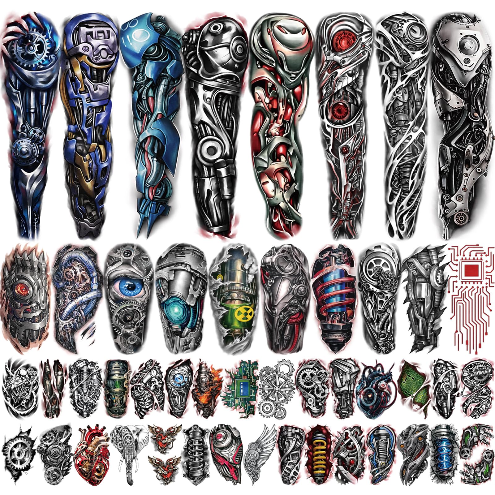 Yazhiji half-arm robot sleeve design for a bold cosplay look