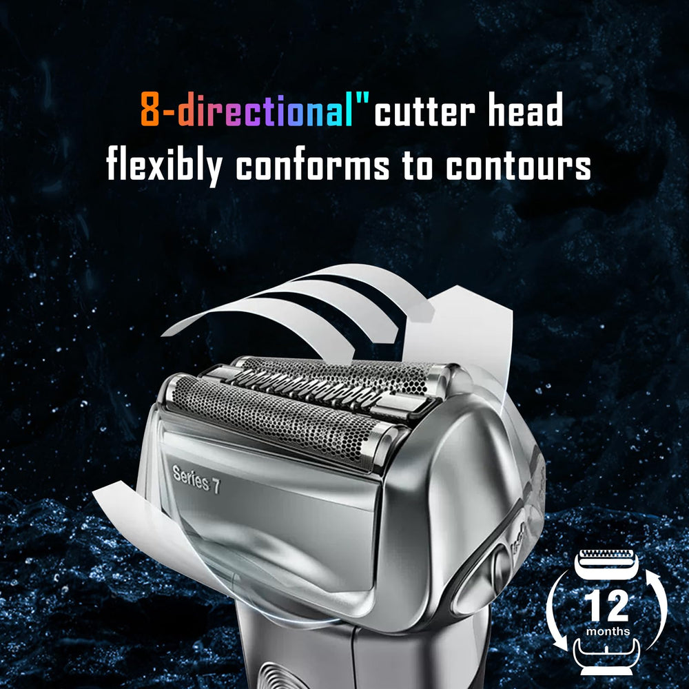 YAZIYIR shaver head replacement for Braun 7 Series 760CC provides hygienic, close shaves