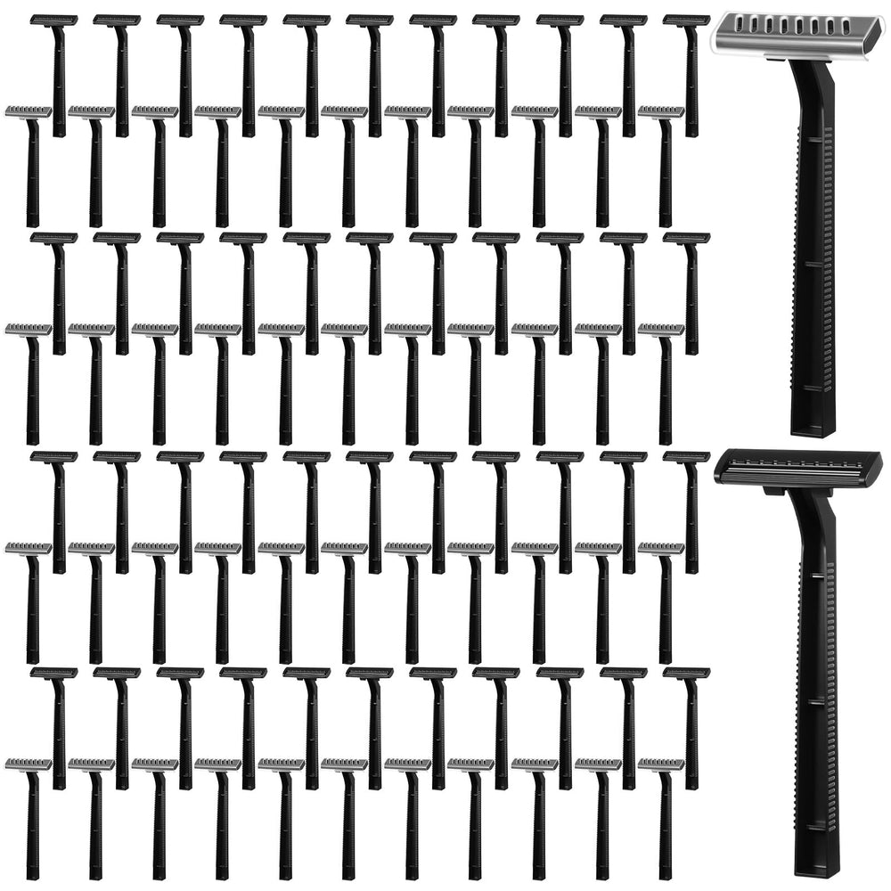 YBEATY bulk disposable razors for easy replacement and charity programs