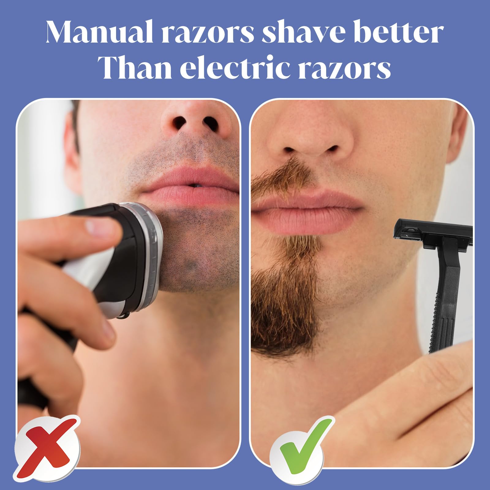 YBEATY waterproof razor design for reliable use in damp bathrooms