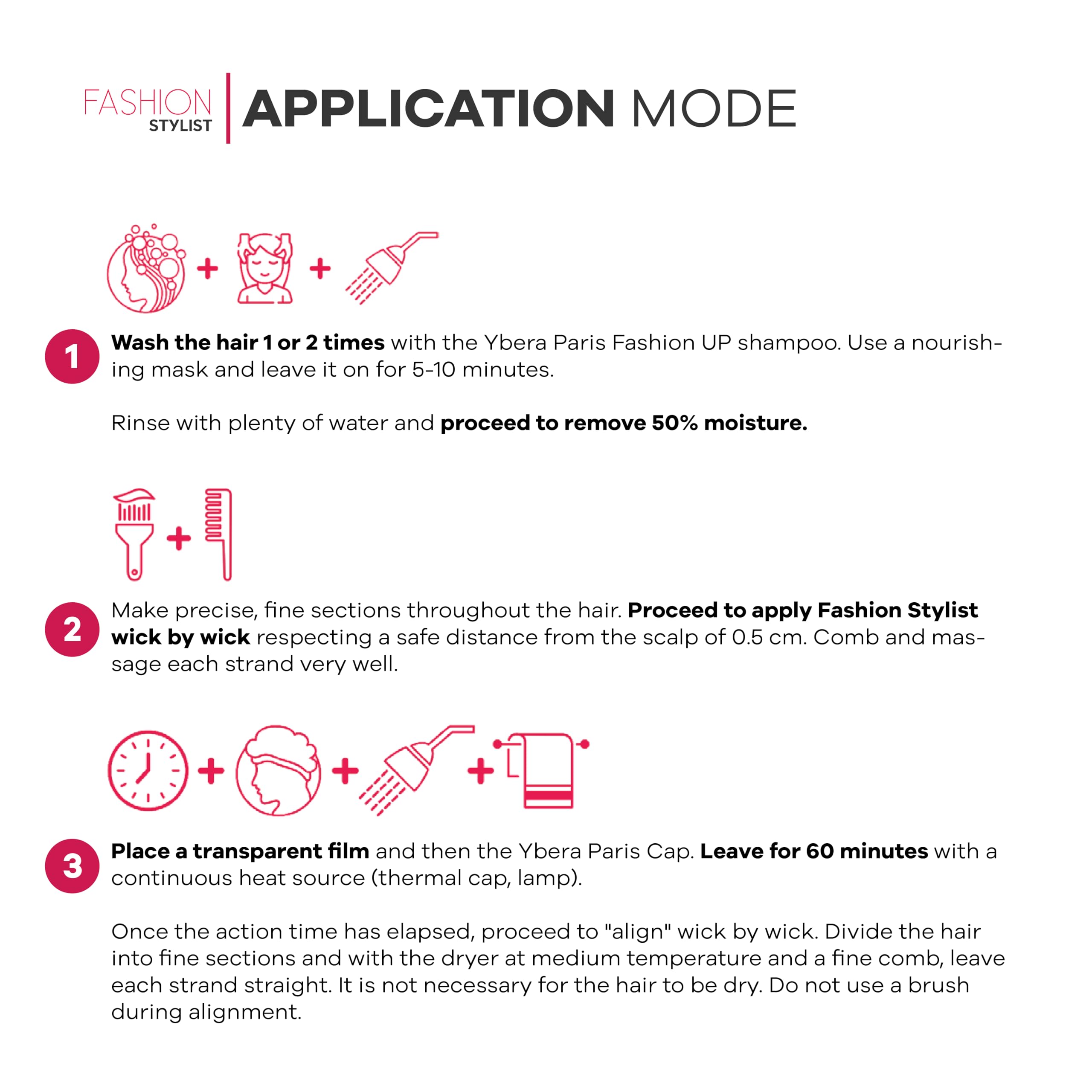 YBERA PARIS formaldehyde-free seal signals a safer keratin experience.
