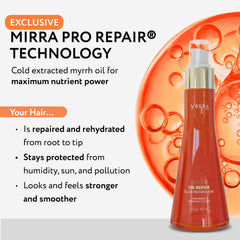 Ybera Paris Mirra Oil Repair texture highlights a silky, non-greasy finish