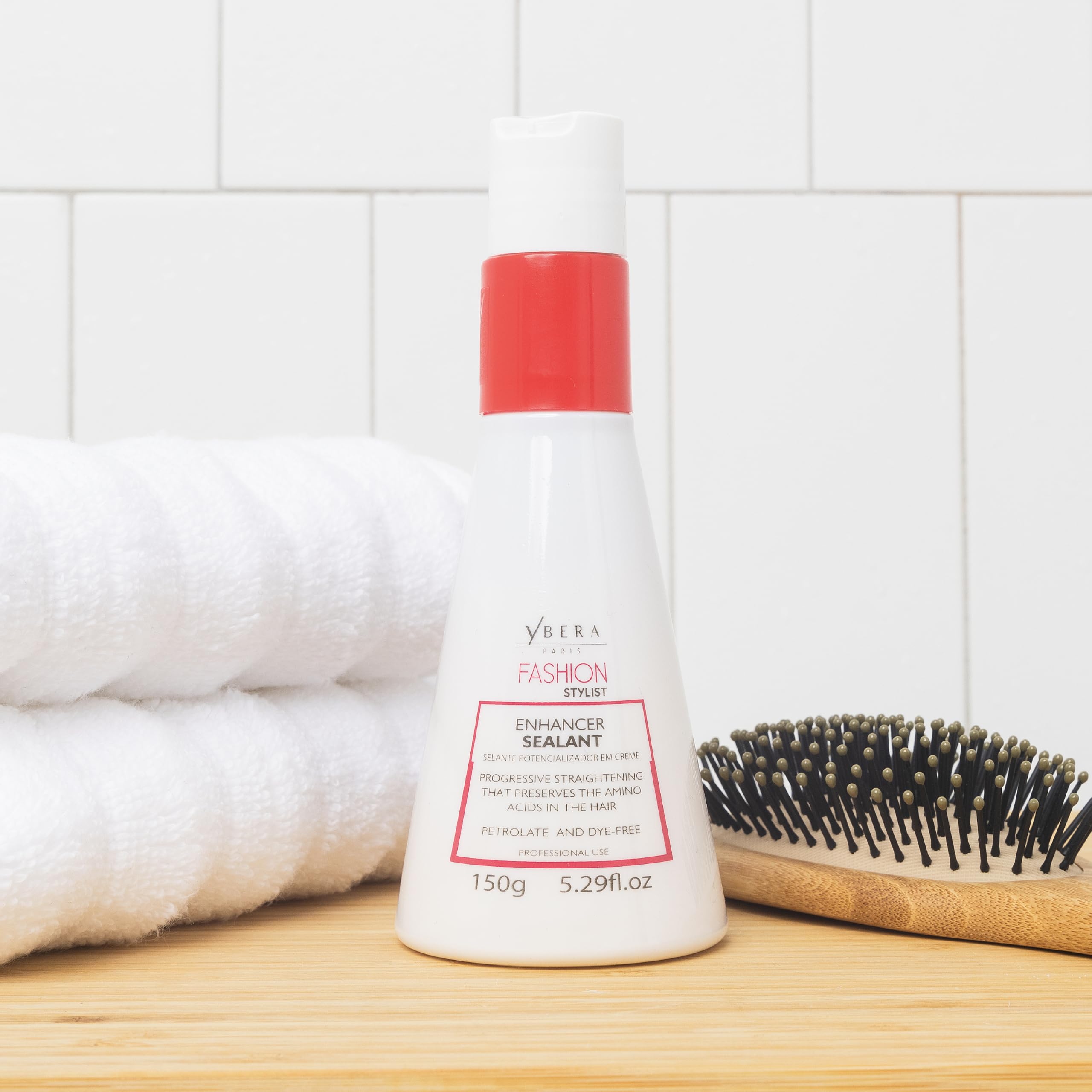 YBERA PARIS omega-enriched formula nourishes for healthier-feeling hair.