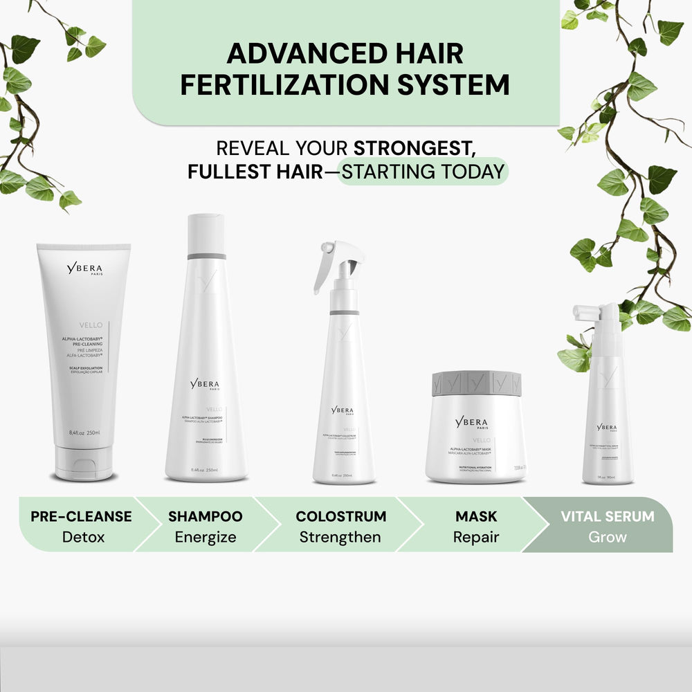 Hair strands appear thicker with Vello Serum use.