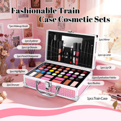 YBUETE 32-shade eyeshadow palette displays vibrant options for daily creative looks.