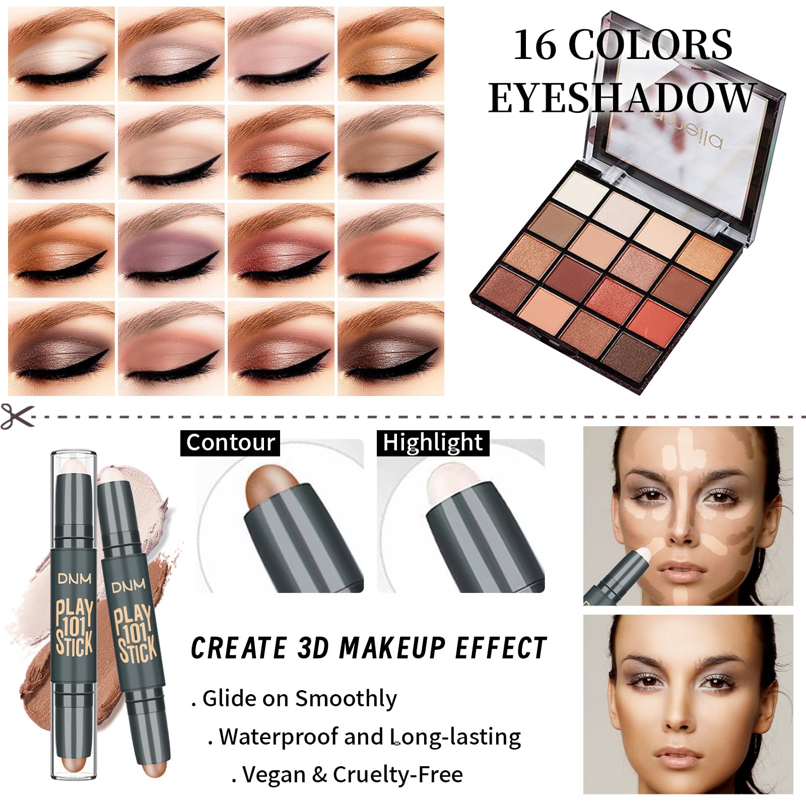 YBUETE full-coverage foundation for a smooth, even complexion.