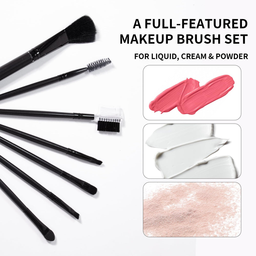 YBUETE makeup set eyebrow pencil defines brows with precision.