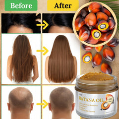 YBW Batana Oil hands-massage scene shows scalp nourishment during routine care.