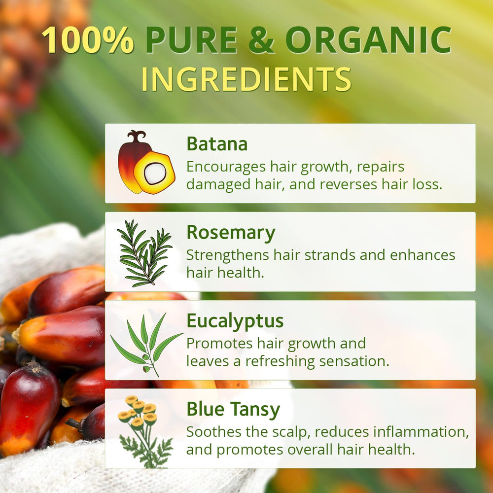 YBW Batana Oil sourced from Honduras highlighting natural heritage.