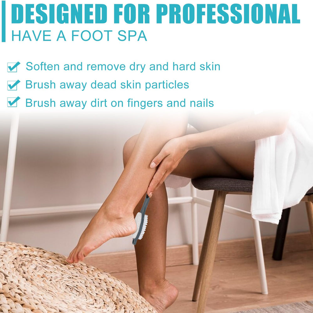 Yclin home foot care kit with hooks for easy storage