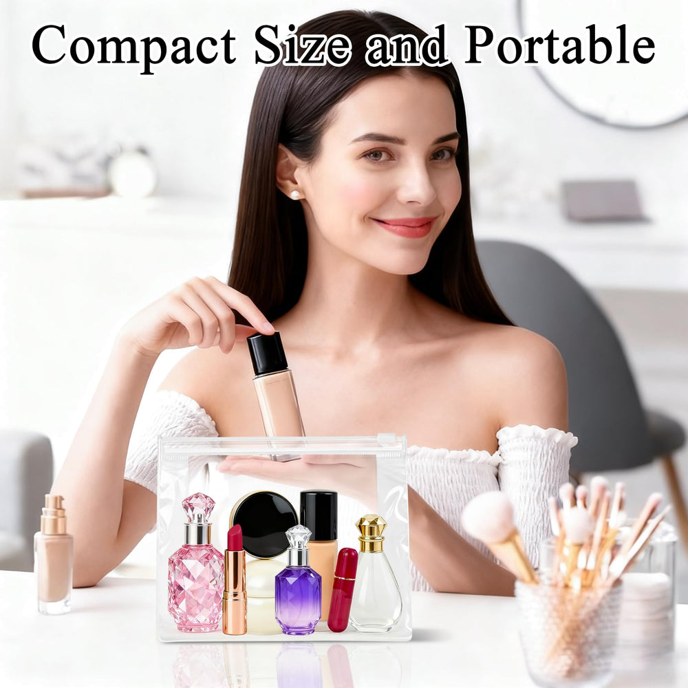YEAJOIN clear travel bag versatile for jewelry and bikini use