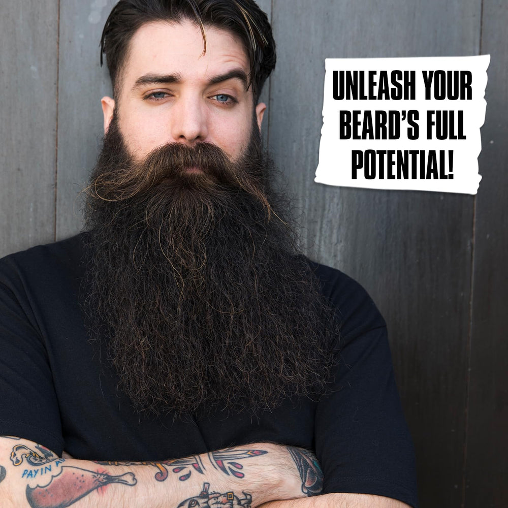 YEALIR Daily beard care routine scene shows refreshed beard after use.