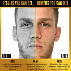 YEALIR Men Scrub texture close-up highlighting gentle exfoliation