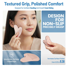 Yeamon cooling stainless steel massager offers a refreshing glide