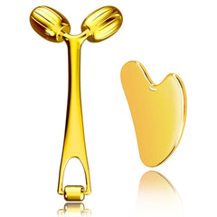 Yeamon Gua Sha Face Tool with cooling metal for daily skincare massage.