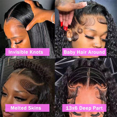 YEAONWHV human-hair wig cap with adjustable straps for a secure, comfortable fit.