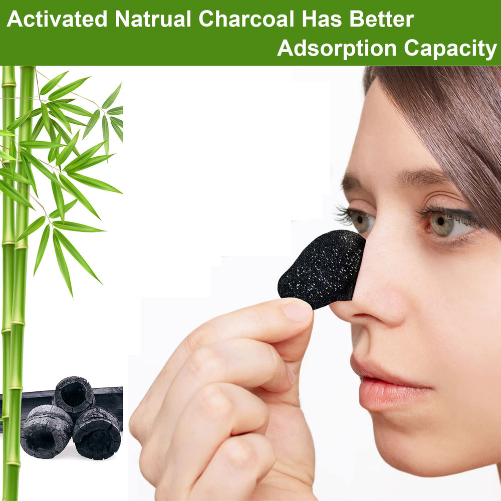 Yecuce ELAIMEI strip closeup showing charcoal formula for impurity removal