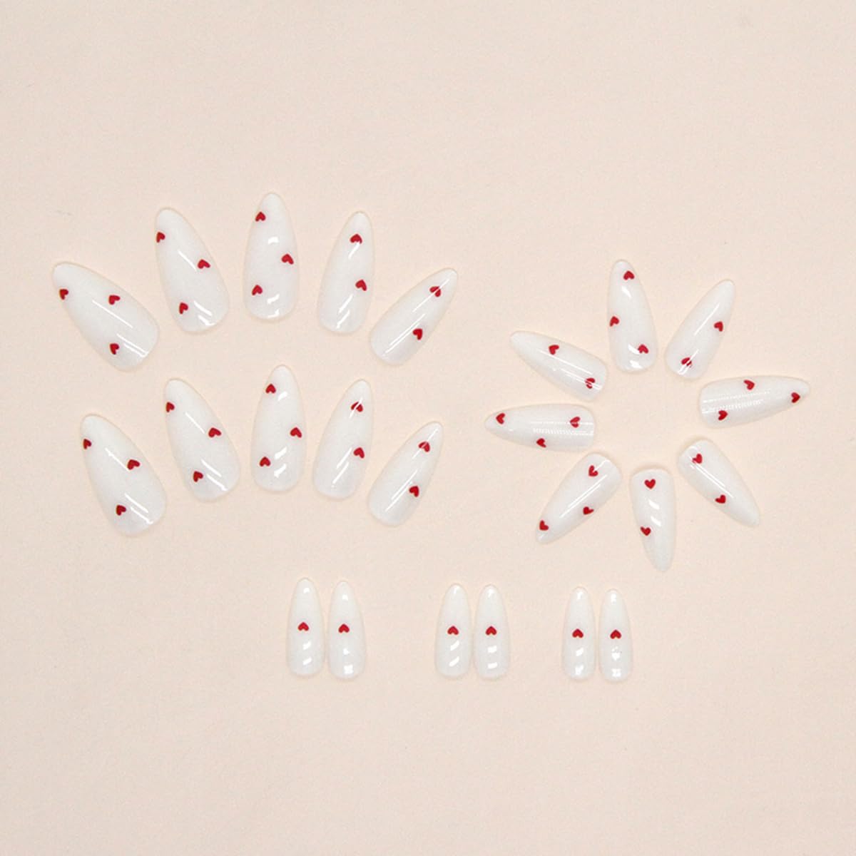 yefiuo jelly glue packs for easy press-on nail application