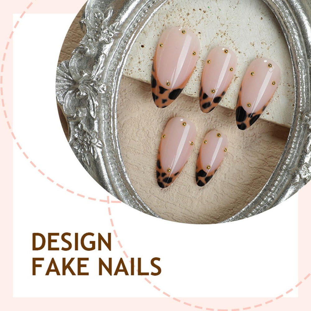 YEFIUO press on nails kit with included tools for beginners