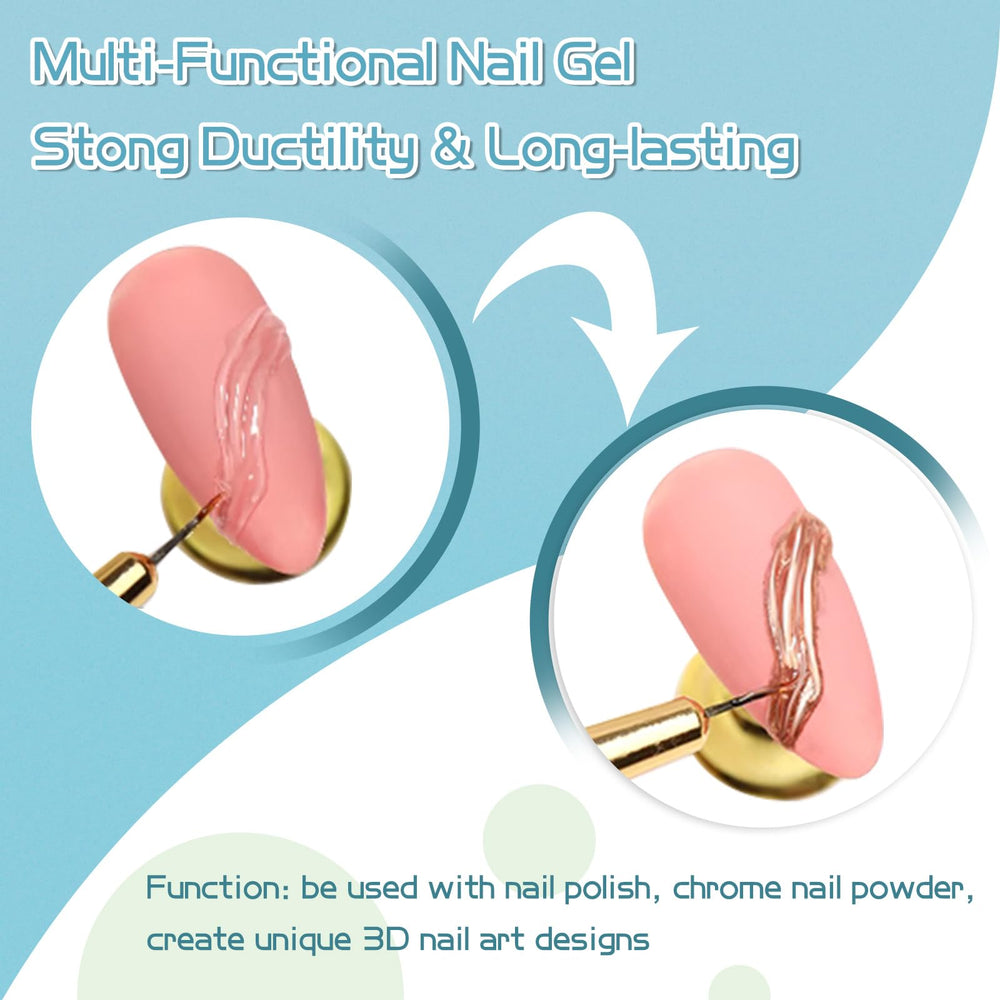 yehapp compatible with soft gel and acrylic nails for versatile use.