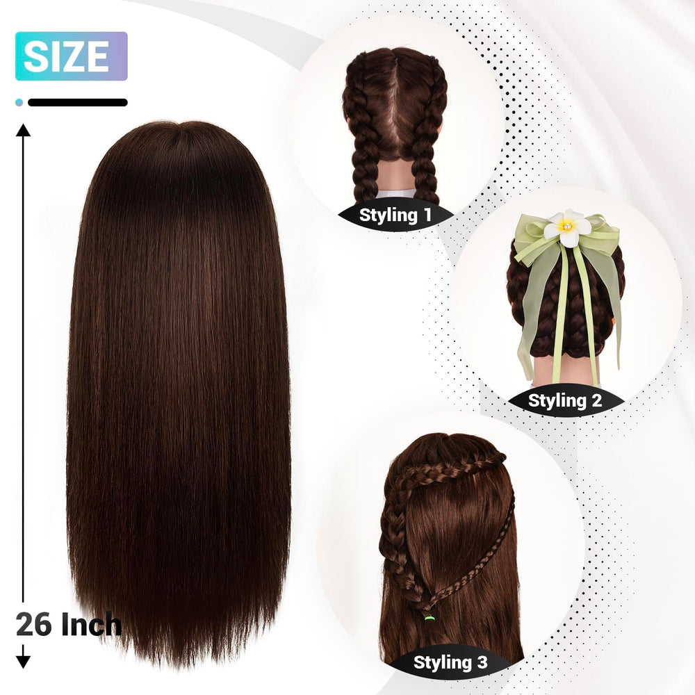 Yekavo hair-care-ready hair supports washing and conditioning practice.