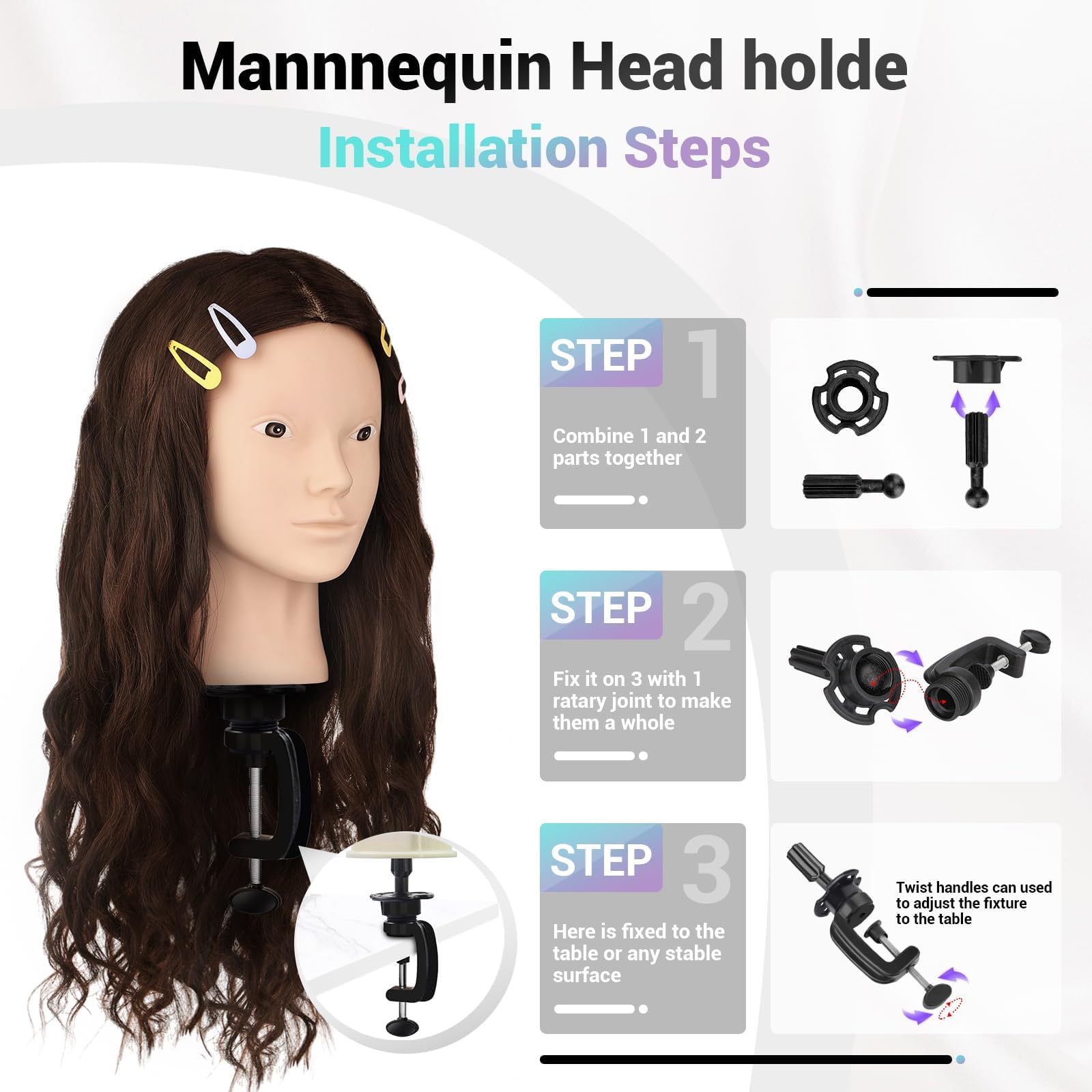 Yekavo styling practice kits for beginners and professionals.