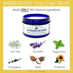 Long-lasting moisture from Yellow Bird Foot Cream