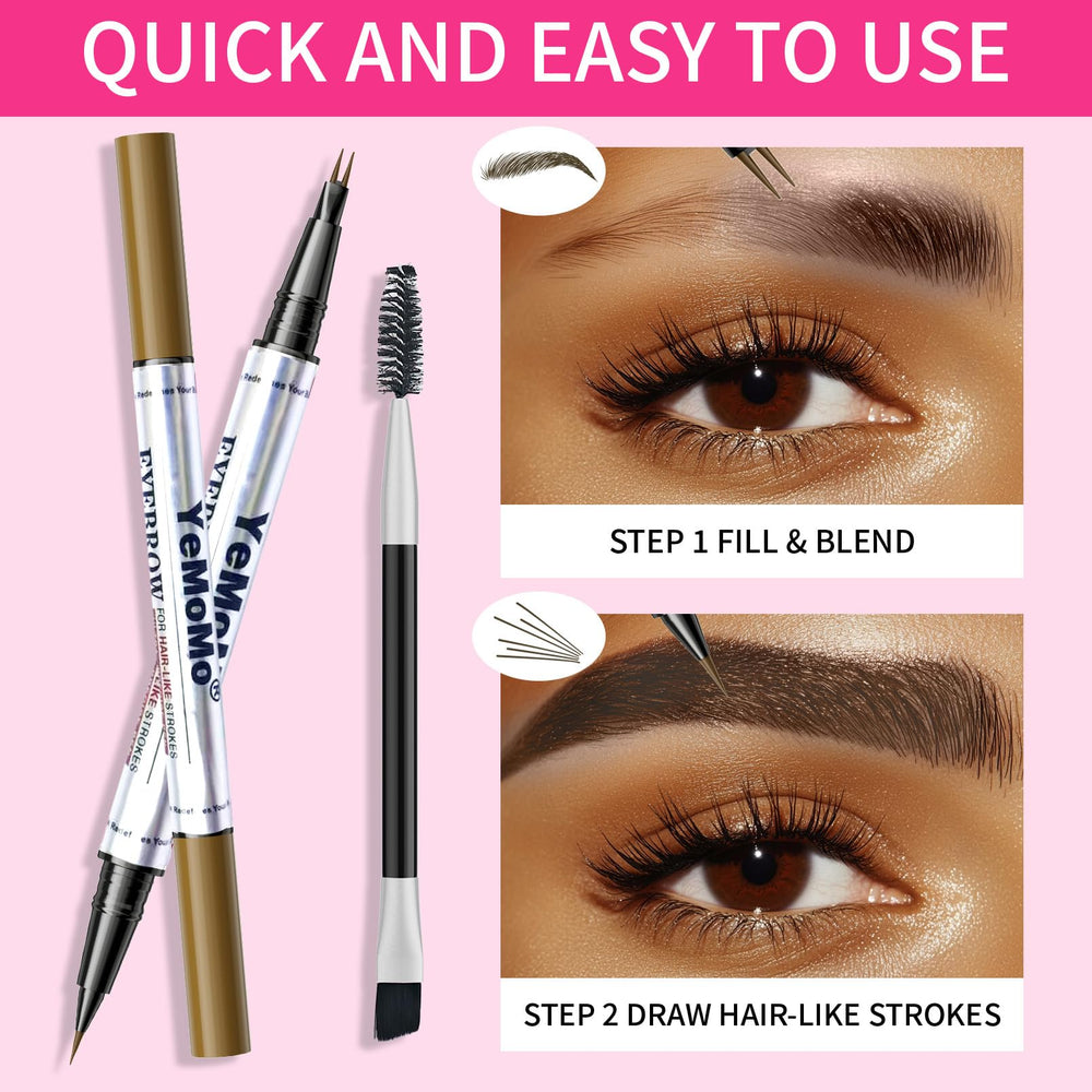 YeMoMo dual-tip design enables filling and detailing in two steps.
