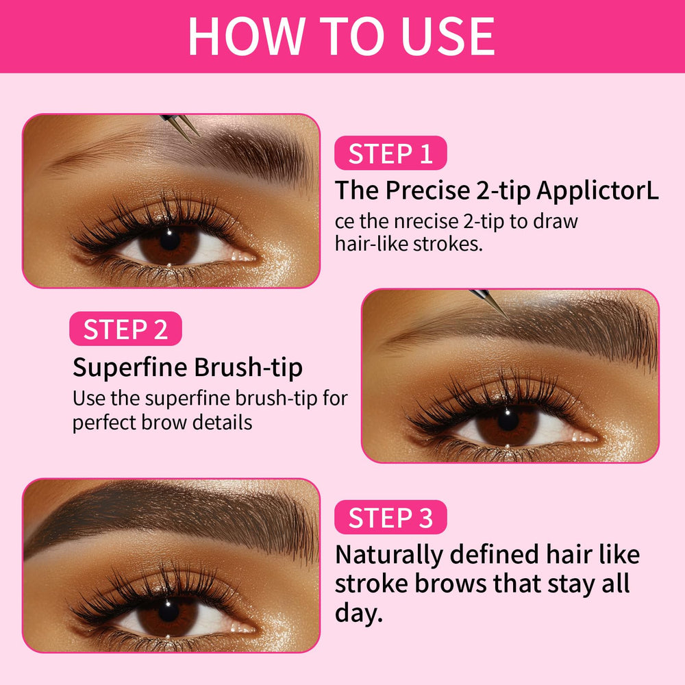 YeMoMo compact dual-tip brow pencil for on-the-go touch-ups.
