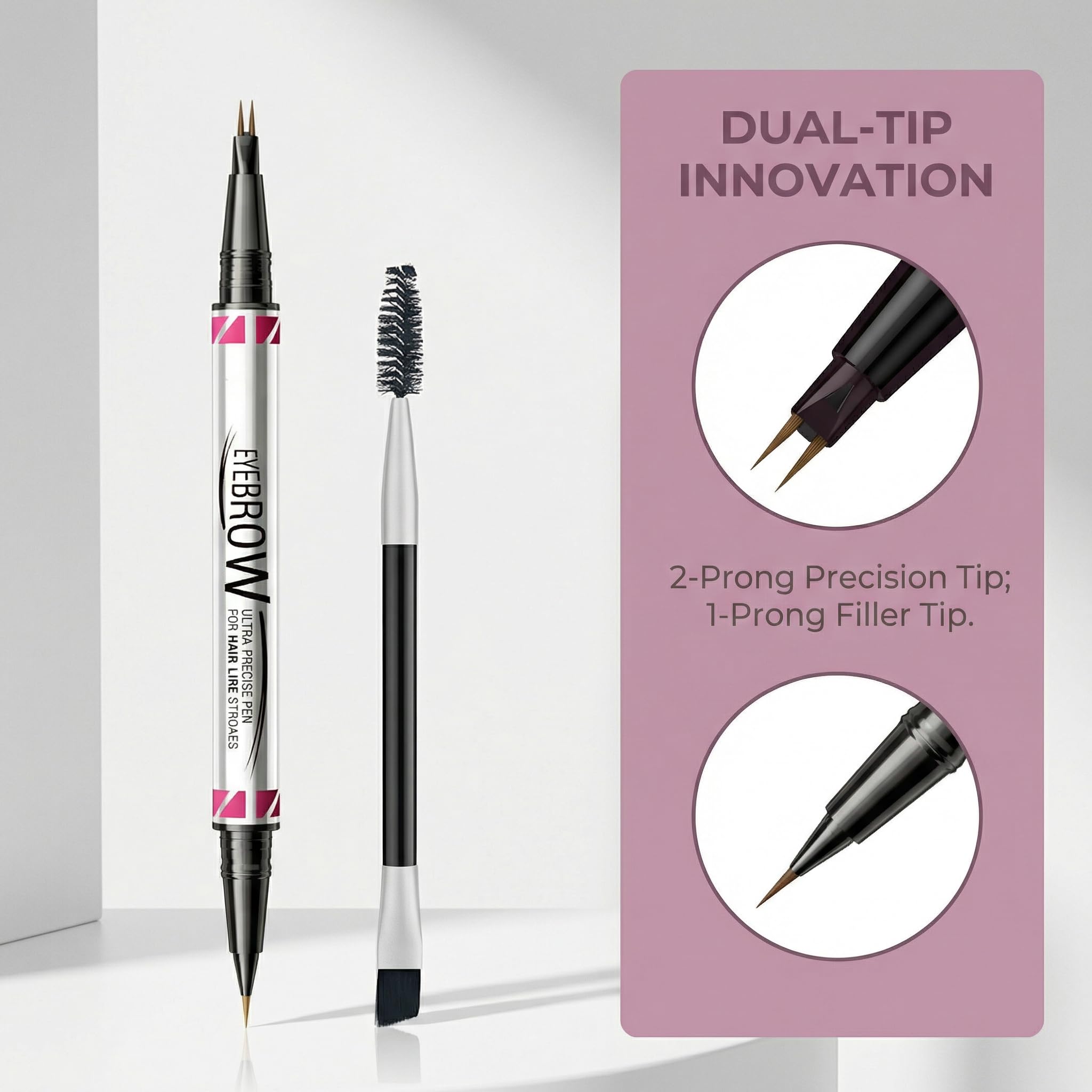 YeMoMo waterproof formula keeps brows in place all day.