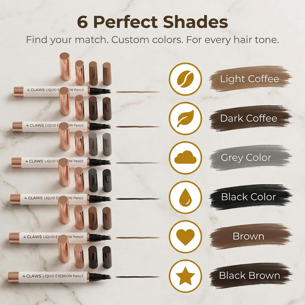 Yemomo fine-tip applicator enables precise, hair-like strokes.