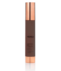 YENSA Serum Foundation Deep 4 bottle close-up with creamy texture for full coverage