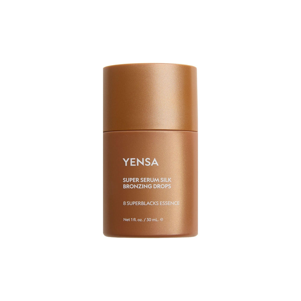 YENSA Silk Bronzing Drops for face create a seamless, hydrating glow.