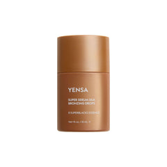 YENSA Silk Bronzing Drops for face create a seamless, hydrating glow.