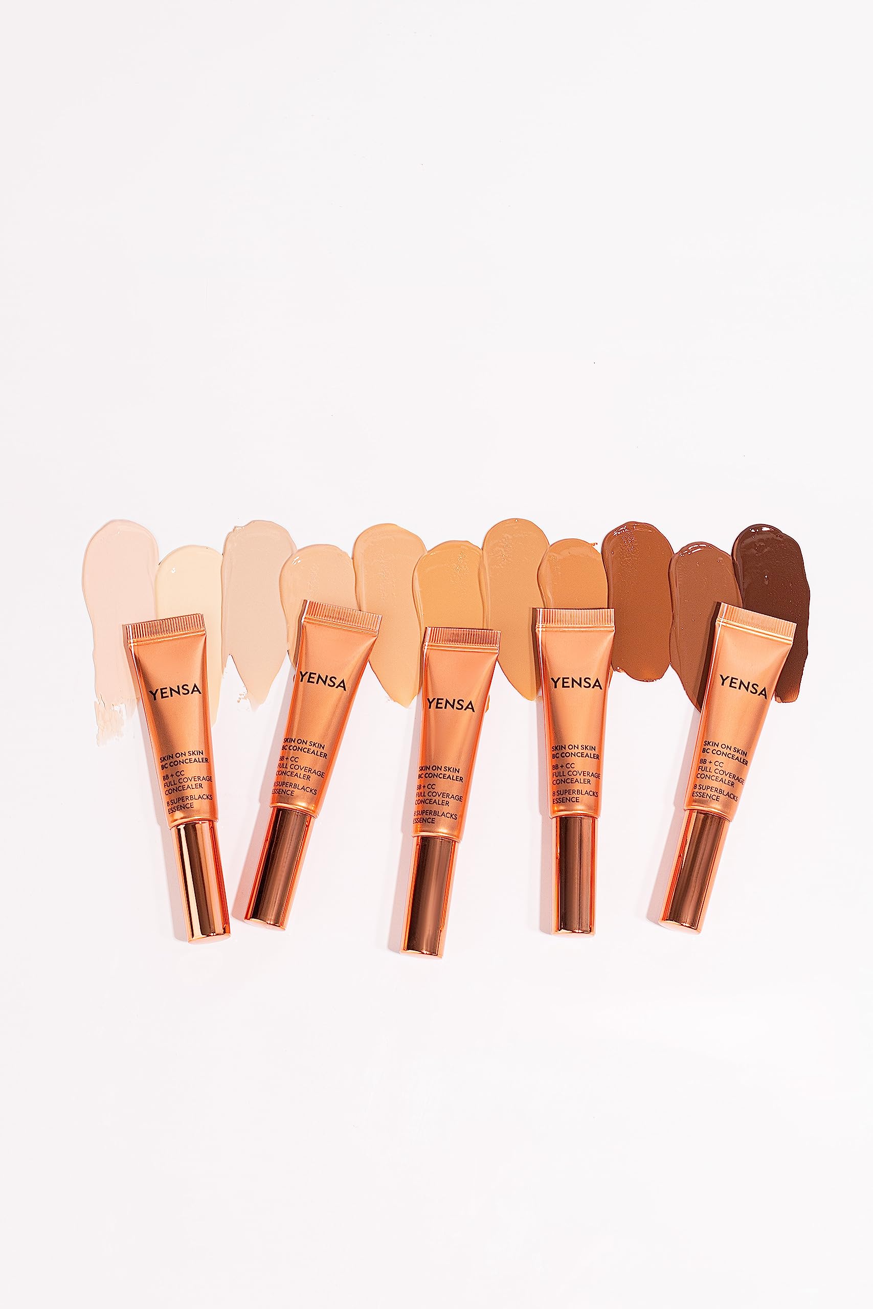 Glow result from YENSA concealer showing natural-looking radiance