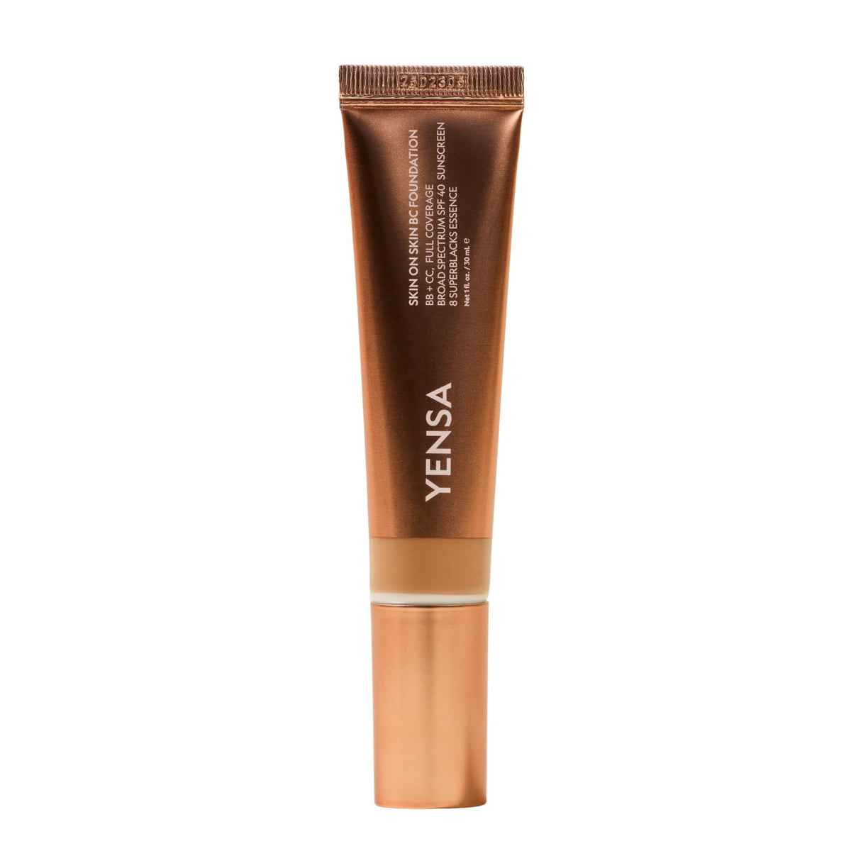 YENSA Skin on Skin Deep Warm swatch showing blendable coverage