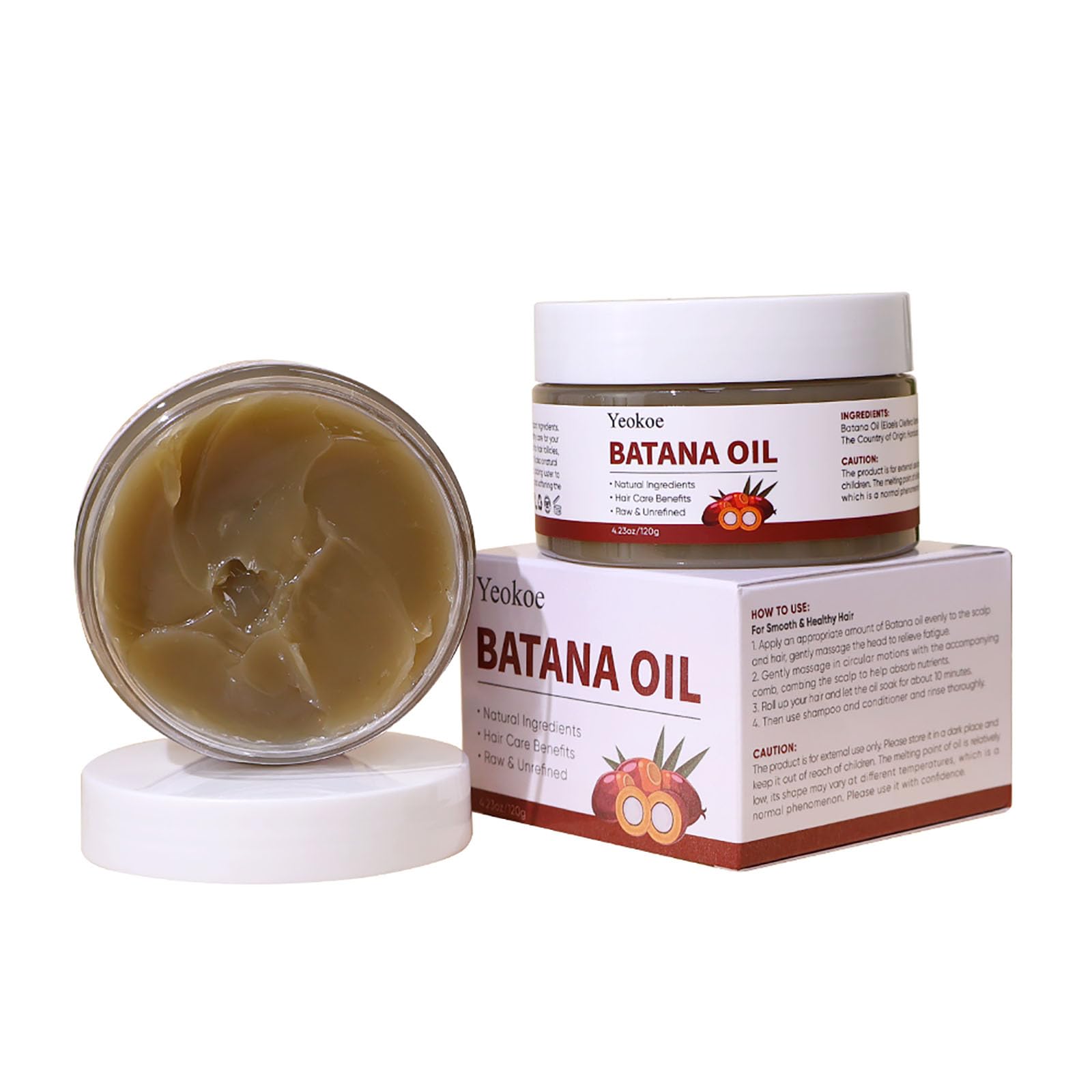 Unrefined, cruelty-free formula supports a pure hair care routine.