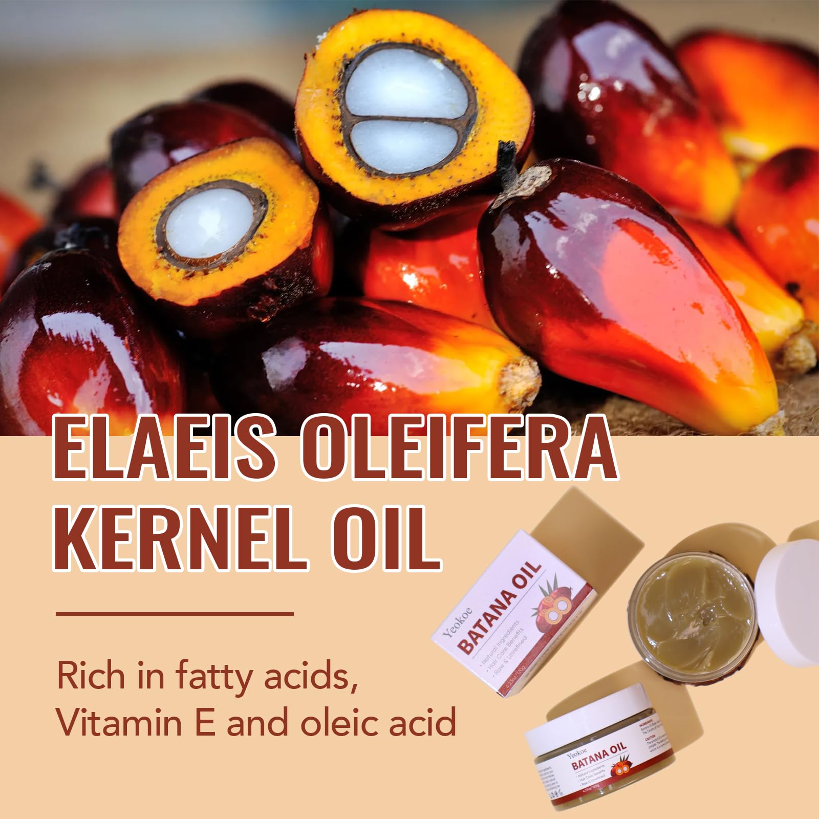 Yeokoe Batana Oil on the skin demonstrates deep moisture for a supple feel.