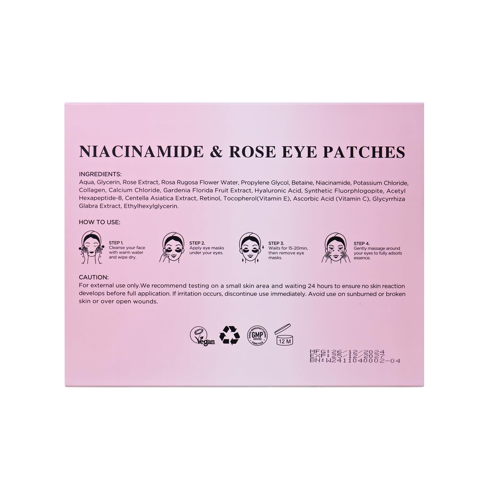 Yeokoe daily skincare with under-eye patches shown in routine scene.