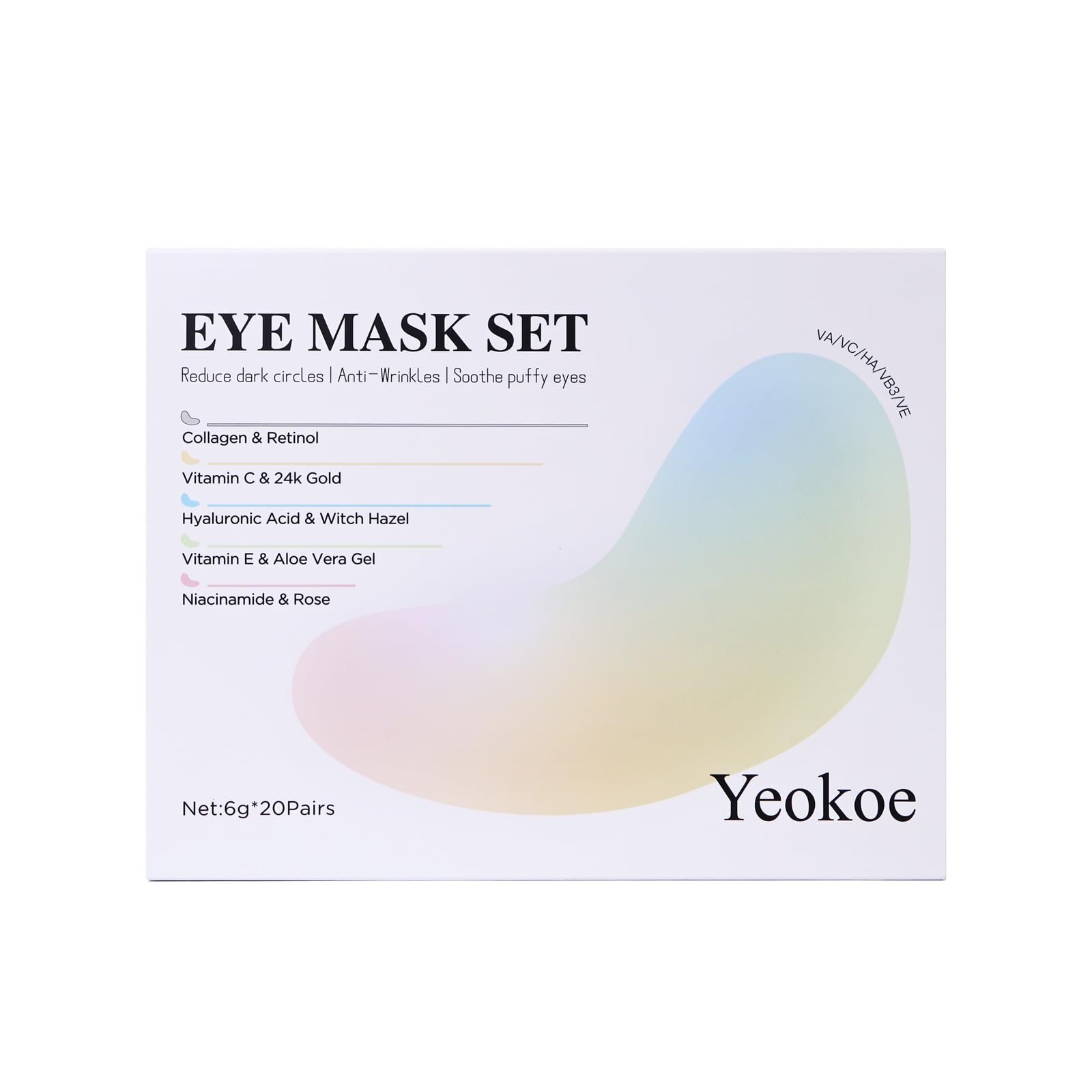 Yeokoe packaging close-up, sleek multi-pack presentation