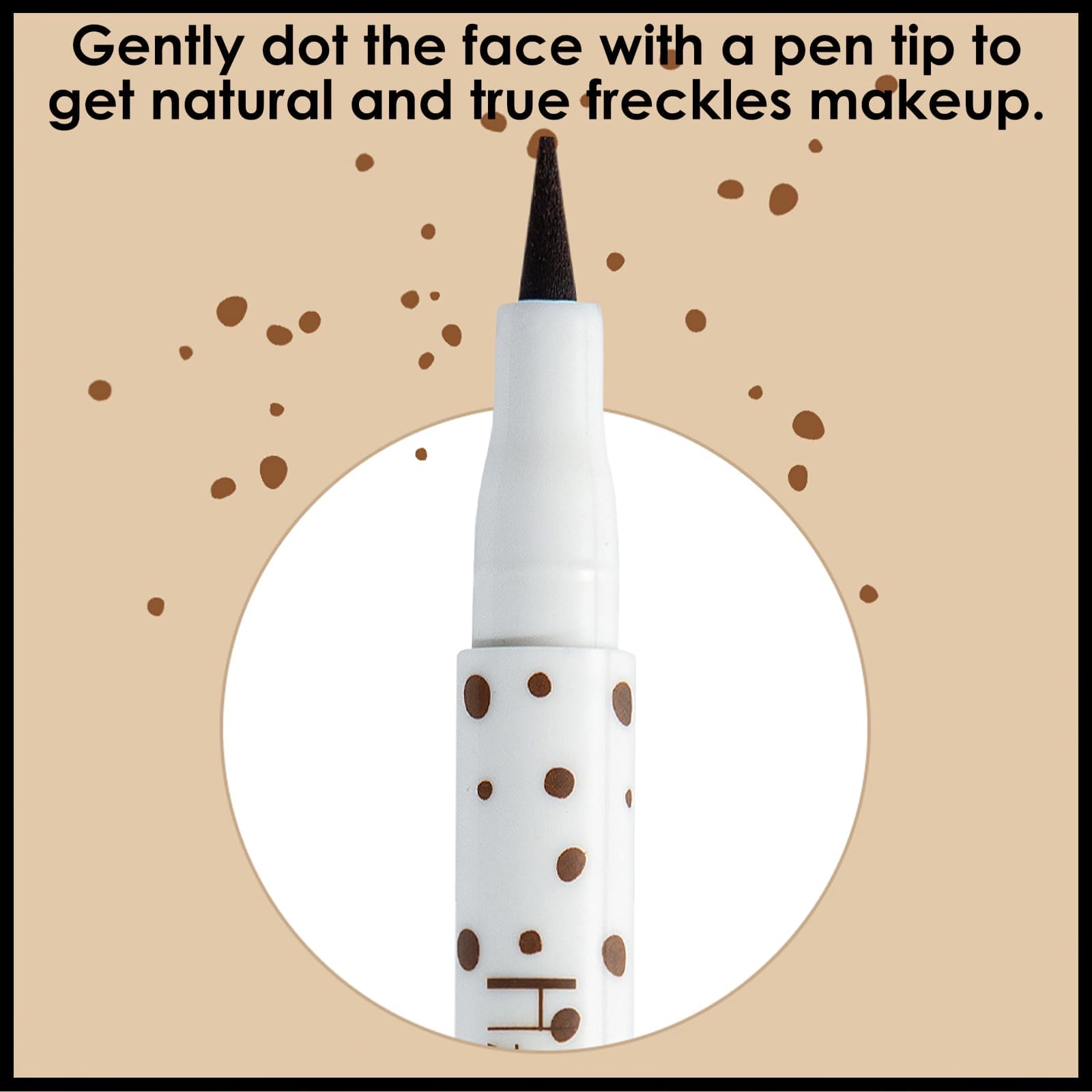YEOSMINE Freckle Pen natural freckles texture with precise, easy dotting.