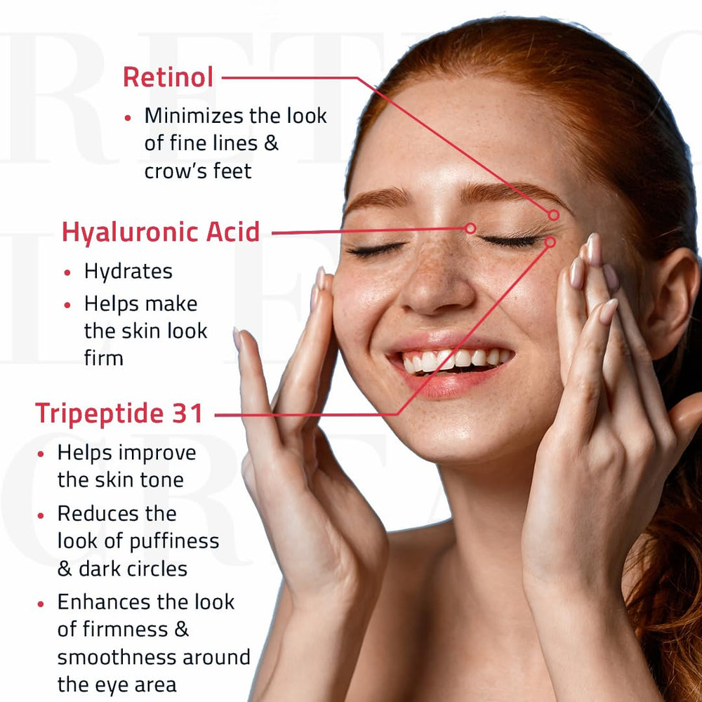 YEOUTH paraben-free formula image reinforces clean skincare for sensitive eyes