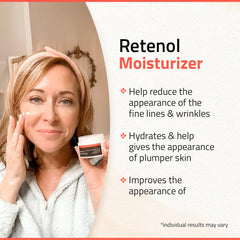 YEOUTH Retinol Face Moisturizer for all skin types nourishes with gentle night care.