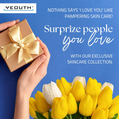 YEOUTH Facial Toner provides alcohol-free balance to prep skin.