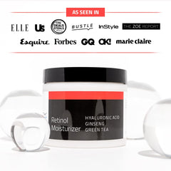 YEOUTH Retinol Night Cream with Green Tea and Ginseng supports a refreshed look.