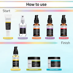 YEOUTH Retinol Serum with Hyaluronic Acid smooths texture and hydrates.